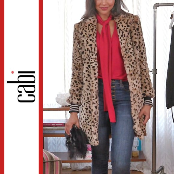 CAbi | 'Tess' Tie-Neck Long Sleeve Top - Picture 1 of 11